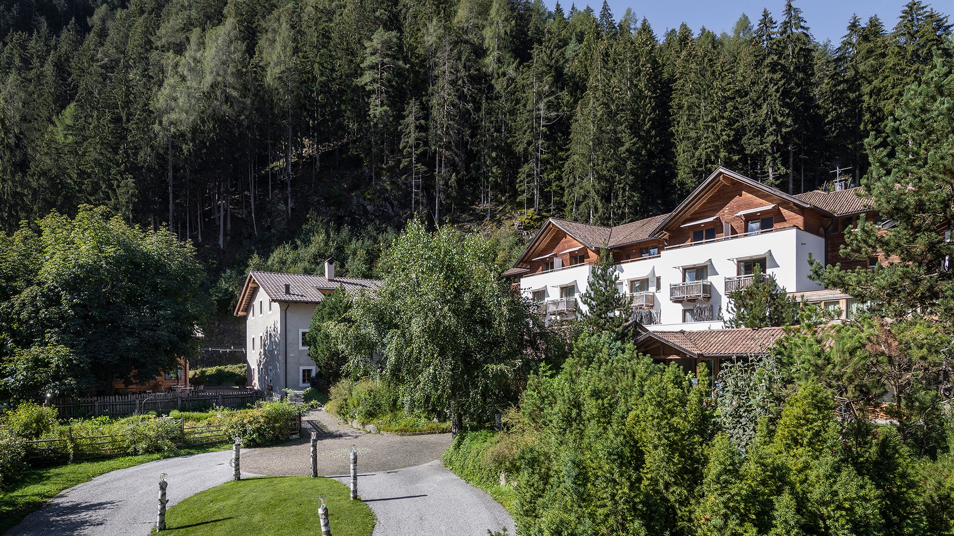 Hotel und Restaurant Bad Schörgau in Südtirol.